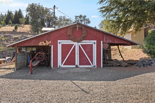 106 Green Valley Rd, Oakland, OR 97462 - view of pole building