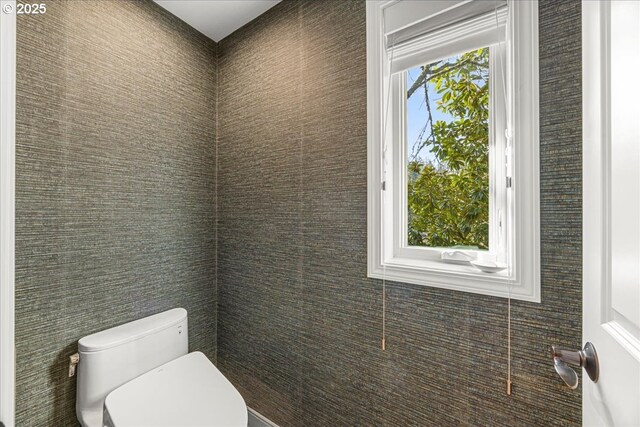 bathroom with toilet