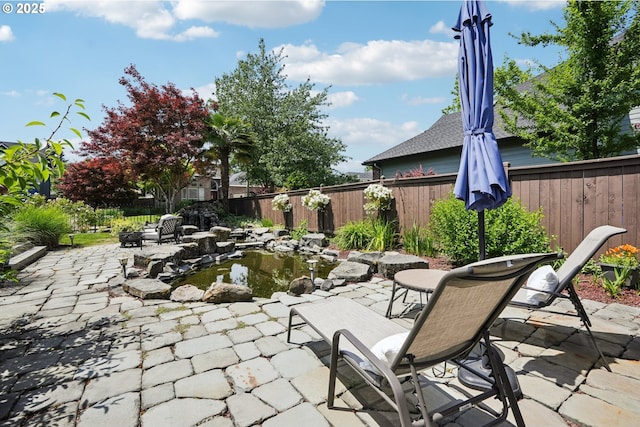 4706 NE 137th St, Vancouver, WA 98686 - fenced backyard featuring a patio