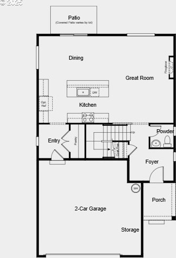 18950 SW Eureka Ln, Beaverton, OR 97007 - view of floor plan / room layout