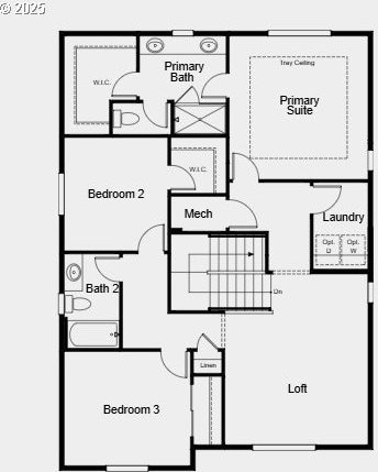 18950 SW Eureka Ln, Beaverton, OR 97007 - view of home floor plan