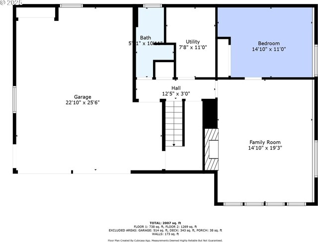 845 NW Day Dr, Gresham, OR 97030 - floor plan / room layout