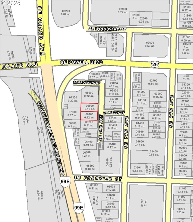 3103/3109 SE 6th Ave, Portland, OR 97202 - map location