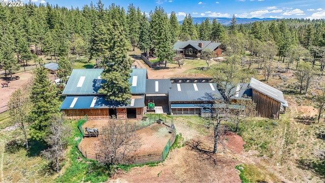 11 Deer Ridge Rd, Goldendale, WA 98620 - bird's eye view with a view of trees