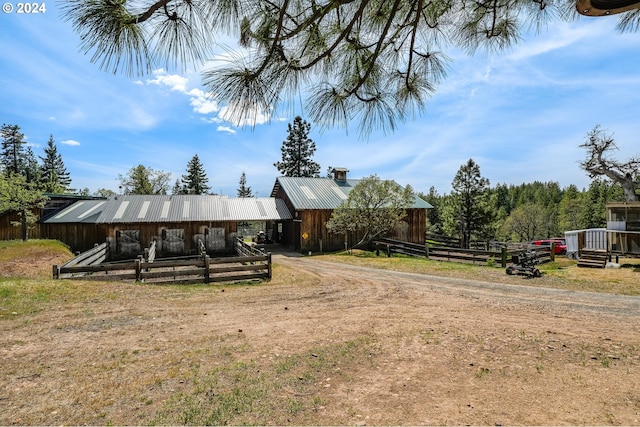 11 Deer Ridge Rd, Goldendale, WA 98620 - view of yard with an exterior structure and an outdoor structure