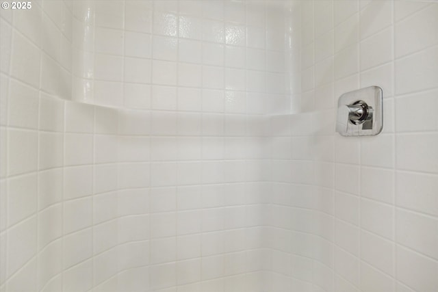 details featuring tiled shower