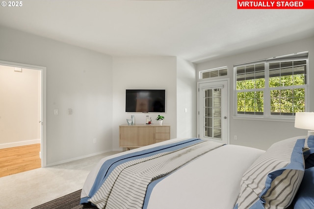 4630 Summerlinn Way W, Linn, OR 97068 - bedroom with access to exterior and carpet flooring
