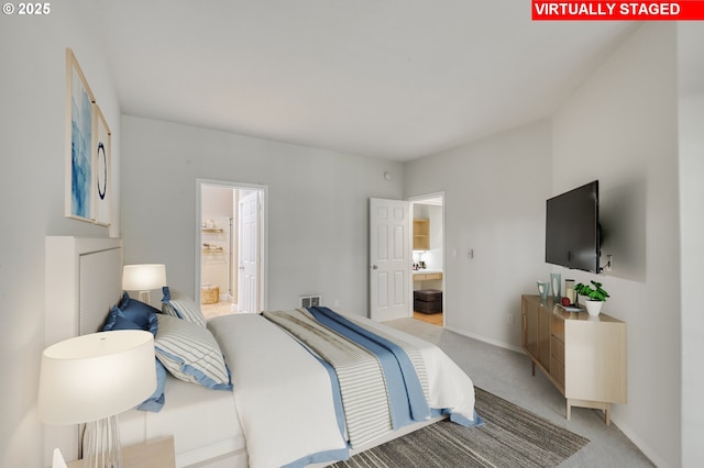 4630 Summerlinn Way W, Linn, OR 97068 - bedroom featuring light carpet and ensuite bathroom