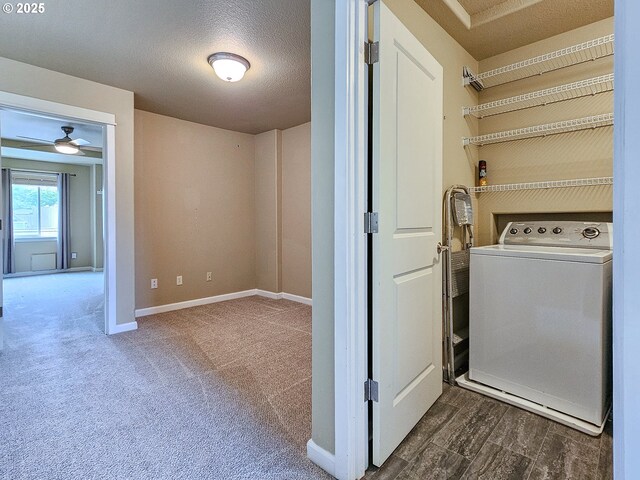15621 SE Eckert Ln, Damascus, OR 97089 - empty room with a textured ceiling, carpet floors, and baseboards