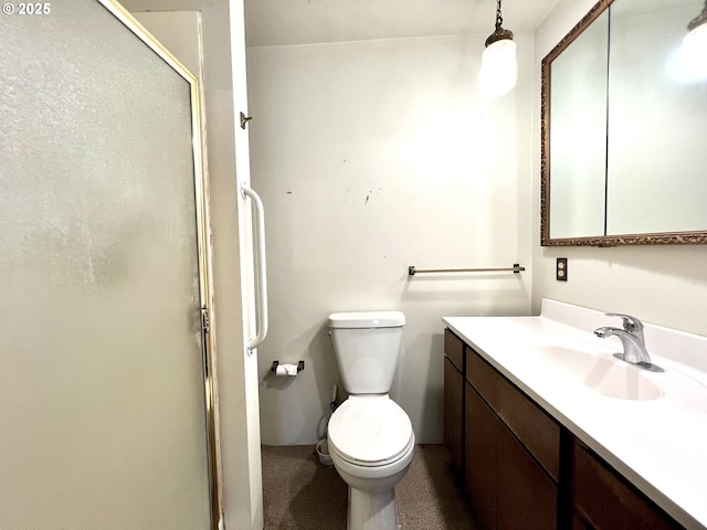 524 Buckhorn Rd, Roseburg, OR 97470 - full bathroom with toilet, a stall shower, and vanity