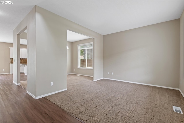 18407 NE 20th St, Vancouver, WA 98684 - empty room featuring baseboards and wood finished floors