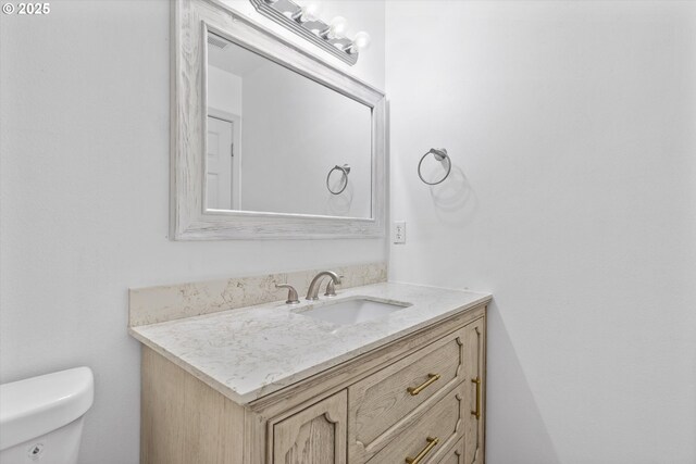 18407 NE 20th St, Vancouver, WA 98684 - half bath featuring vanity and toilet