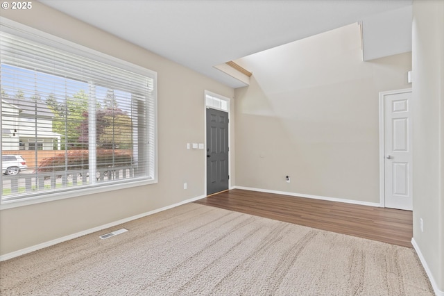 18407 NE 20th St, Vancouver, WA 98684 - empty room featuring baseboards and wood finished floors