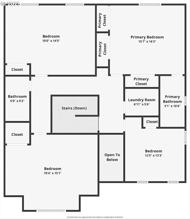 18407 NE 20th St, Vancouver, WA 98684 - floor plan / room layout