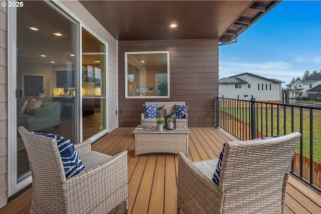 15192 SW Huntwood St, Tigard, OR 97224 - wooden deck featuring a yard and a residential view