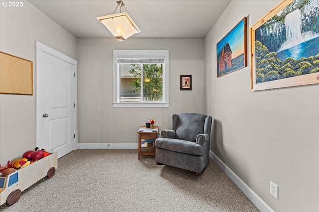 1609 Wood Duck St, Silverton, OR 97381 - sitting room with carpet floors and baseboards