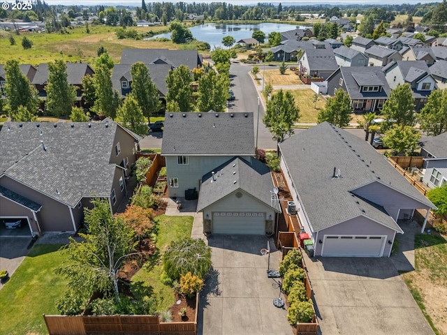 1609 Wood Duck St, Silverton, OR 97381 - aerial view of residential area with a large body of water