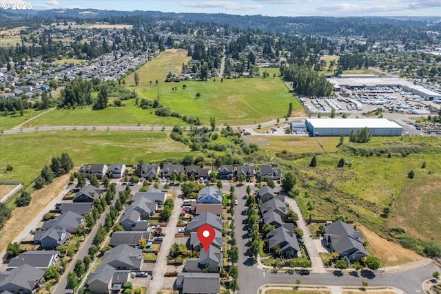1609 Wood Duck St, Silverton, OR 97381 - aerial overview of property's location with nearby suburban area
