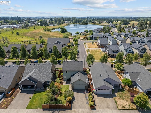 1609 Wood Duck St, Silverton, OR 97381 - aerial view of residential area featuring a large body of water