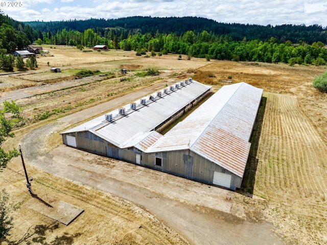 85160 Larson Rd, Eugene, OR 97405 - overview of rural landscape featuring a forest