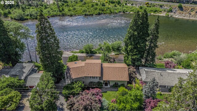 91060 Leashore Dr, Vida, OR 97488 - view of subject property with a nearby body of water