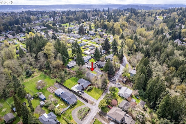 164 Yelton Dr, Longview, WA 98632 - birds eye view of property with a residential view and a view of trees
