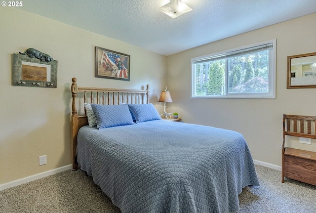 40211 Deerhorn Rd, Springfield, OR 97478 - bedroom featuring carpet, baseboards, and a textured ceiling
