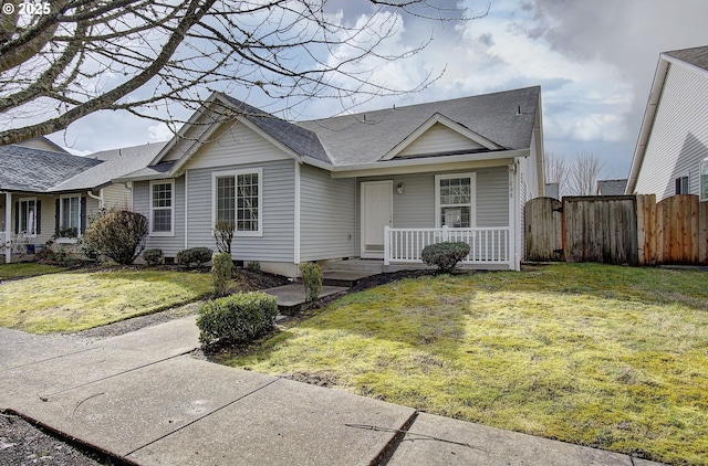 806 NW 15th Ave, Battle Ground, WA 98604 - view of front of house with covered porch and a shingled roof