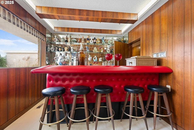 53767 E Honeyman Rd, Scappoose, OR 97056 - indoor bar featuring wooden walls and beamed ceiling