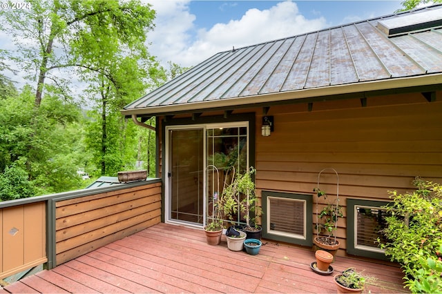 1650 Leatherwood Dr, Eugene, OR 97405 - view of deck