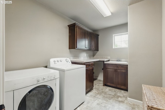 418 SW 140th Ave, Beaverton, OR 97006 - laundry area with cabinet space and washing machine and dryer