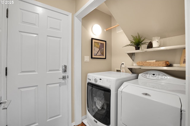 12909 SW Jacob Ct, Portland, OR 97224 - laundry area featuring separate washer and dryer