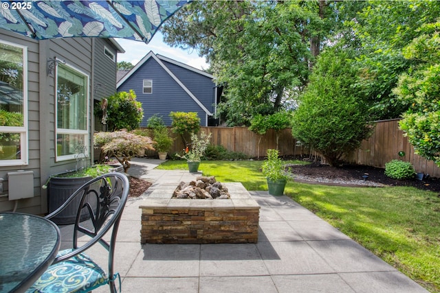 12909 SW Jacob Ct, Portland, OR 97224 - view of patio