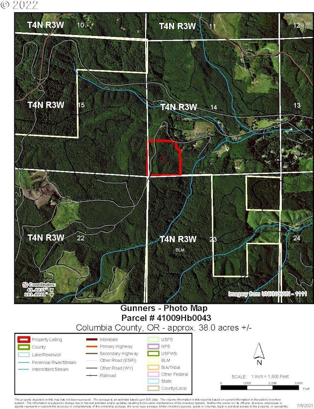 0 Gunners Lake Mainlin Rd, Scappoose OR, 97056 land for sale