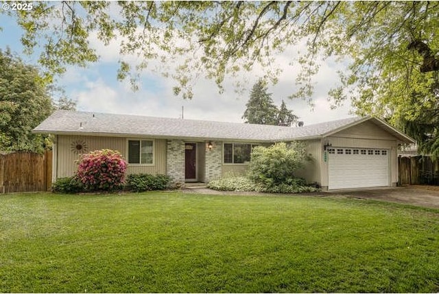 2040 Spruce Ave, Woodland, WA 98674 - ranch-style house with an attached garage and concrete driveway