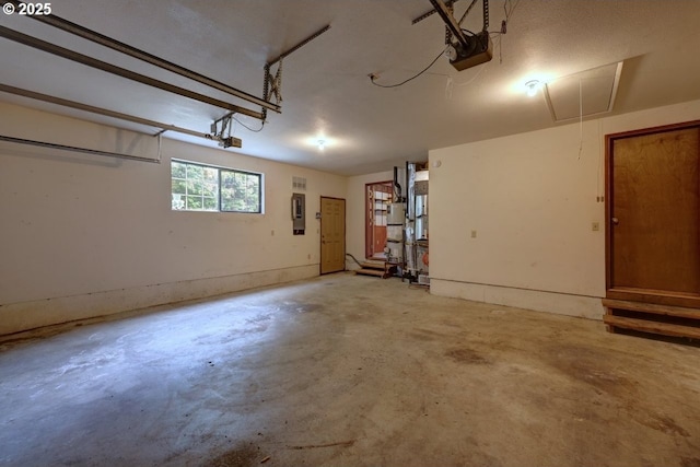 1630 SW 14th St, Warrenton, OR 97146 - garage with electric panel and a garage door opener