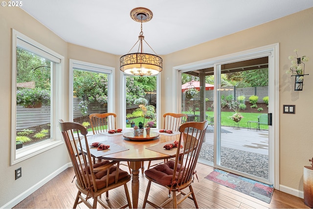 15137 SW Peachtree Dr, Portland, OR 97224 - dining room featuring plenty of natural light and light wood-style flooring