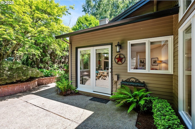 11315 NW Reeves St, Portland, OR 97229 - view of outbuilding with french doors