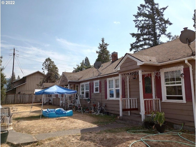 view of back of house