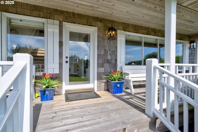 4830 Butterfly Ln, Gearhart, OR 97138 - property entrance with covered porch