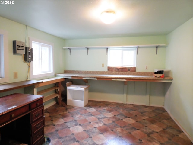 kitchen featuring a healthy amount of sunlight