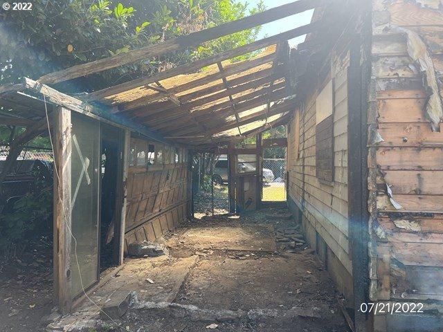 view of horse barn