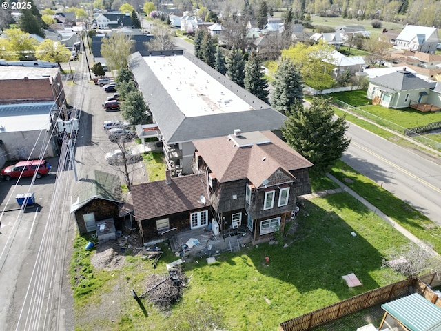 214 W Broadway St, Goldendale, WA 98620 - bird's eye view featuring a residential view