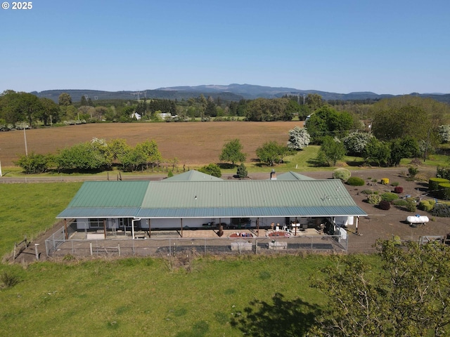 41108/41100 Oupor Dr, Scio, OR 97374 - aerial view of sparsely populated area with a mountainous background
