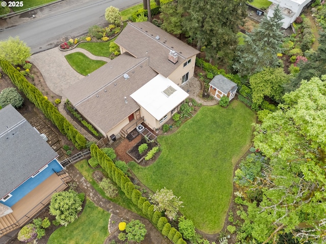 aerial view