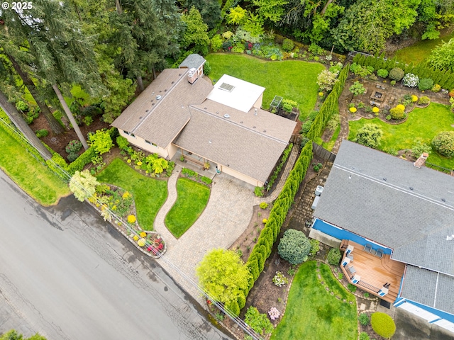 drone / aerial view
