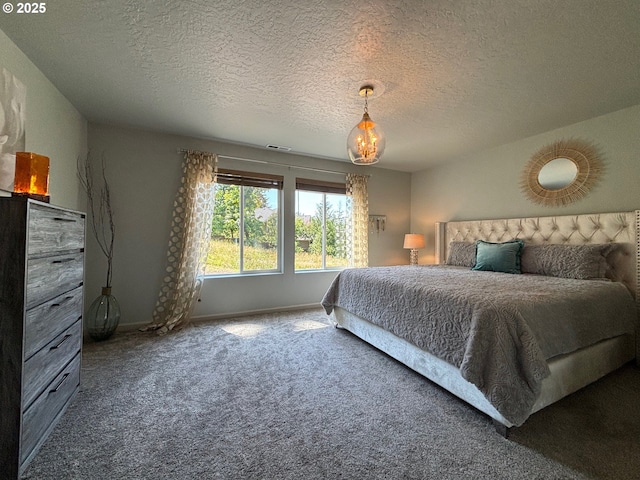 6189 Forest Ridge Dr, Springfield, OR 97478 - carpeted bedroom with a textured ceiling