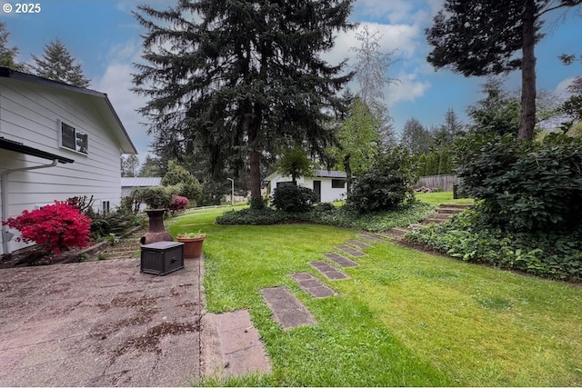 view of yard