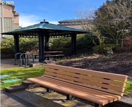635 NW Lost Springs Ter Unit 104, Portland, OR 97229 - surrounding community with a gazebo