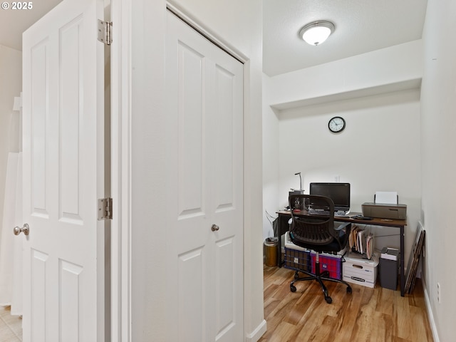 635 NW Lost Springs Ter Unit 104, Portland, OR 97229 - office space with light wood-style floors and baseboards